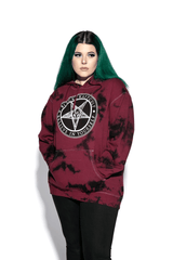 Believe In Yourself - Blood Moon Dye Hooded Pullover