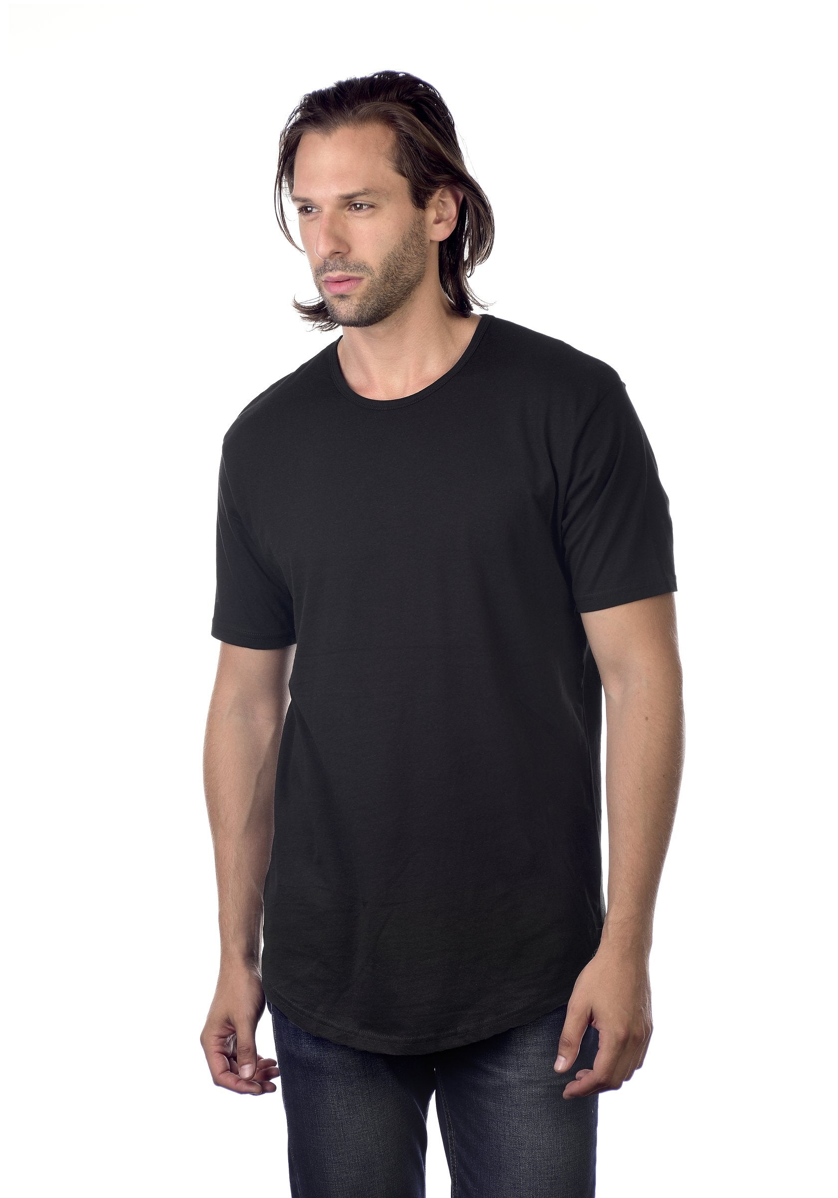 BOH MC1050 Cotton Heritage Black Tall Tee