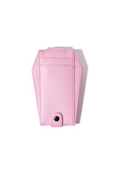 Never Trust - Pink Coffin Cardholder Wallet