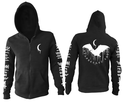 Nocturnal - Zip Up Hoodie