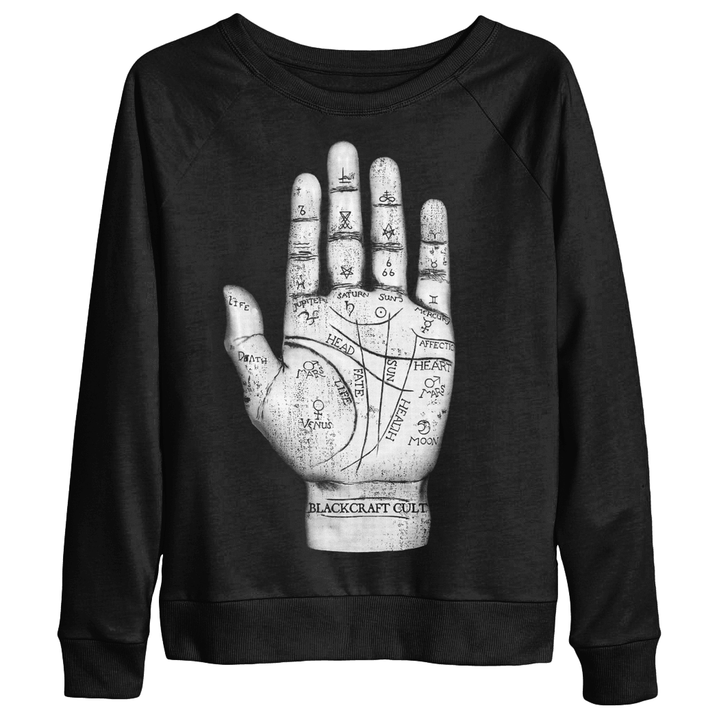 Palm Reader - Women's Scoop Neck Sweater