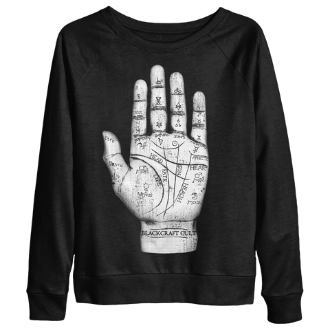 Palm Reader - Women's Scoop Neck Sweater
