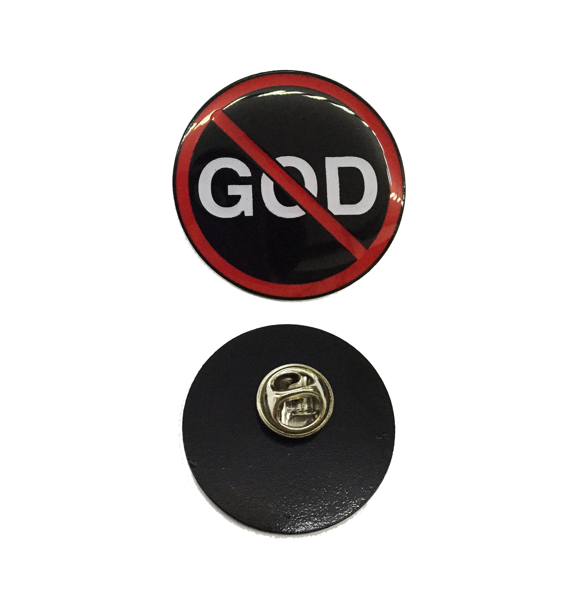 No God - Collectors Pin