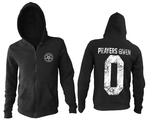 Zero Prayers - Zip Up Hoodie