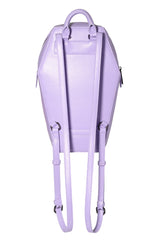 Purple Pin Collector - Coffin Backpack