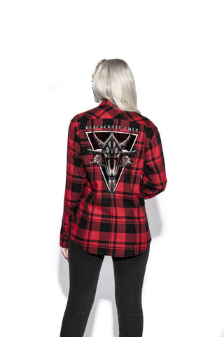 Six Eyed Baphomet - Flannel