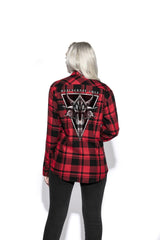 Six Eyed Baphomet - Flannel