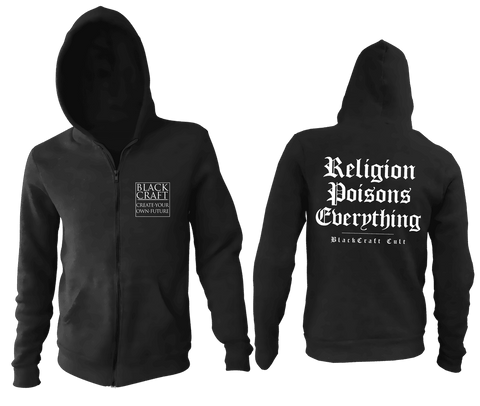 Religion Poisons - Zip Up Hoodie