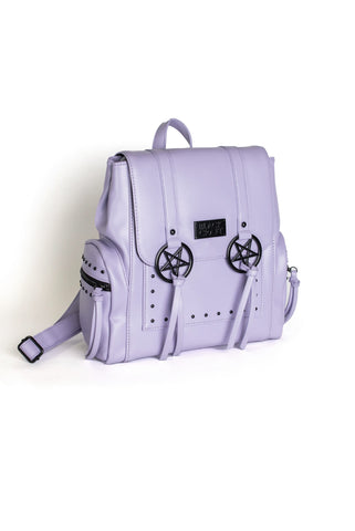 Purple Pentagram - Messenger Backpack