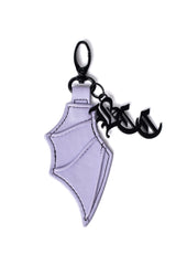 Purple Bat Wing Keychain