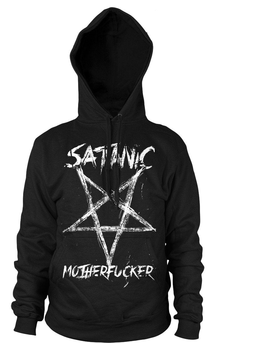 Satanic Motherfucker - Hooded Pullover Sweater