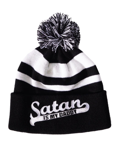 Satan Is My Daddy - Bobble Beanie