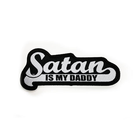 Satan Is My Daddy - Woven Patch