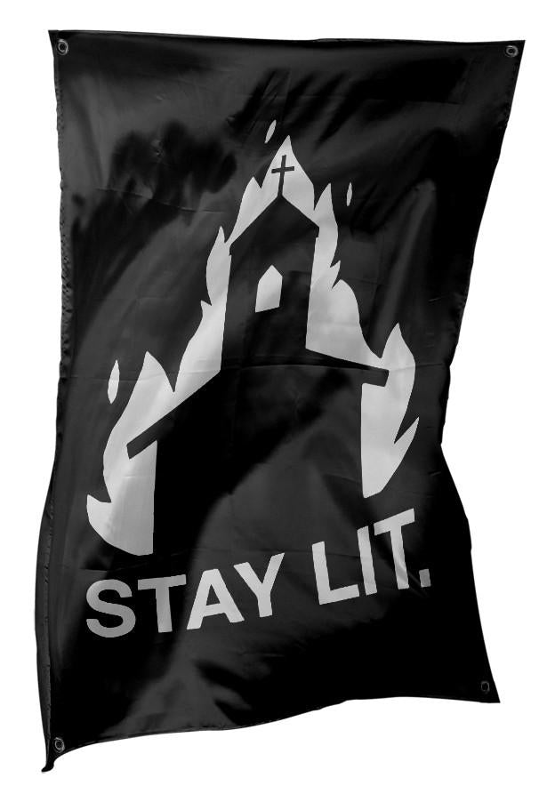 Stay Lit - Flag