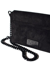 Faux Suede Sinner - Crossbody