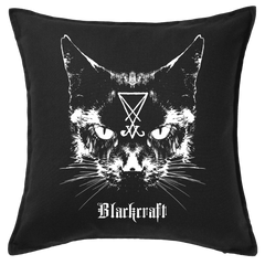 Lucifer The Cat - Throw Pillow (AWAITING INNER)