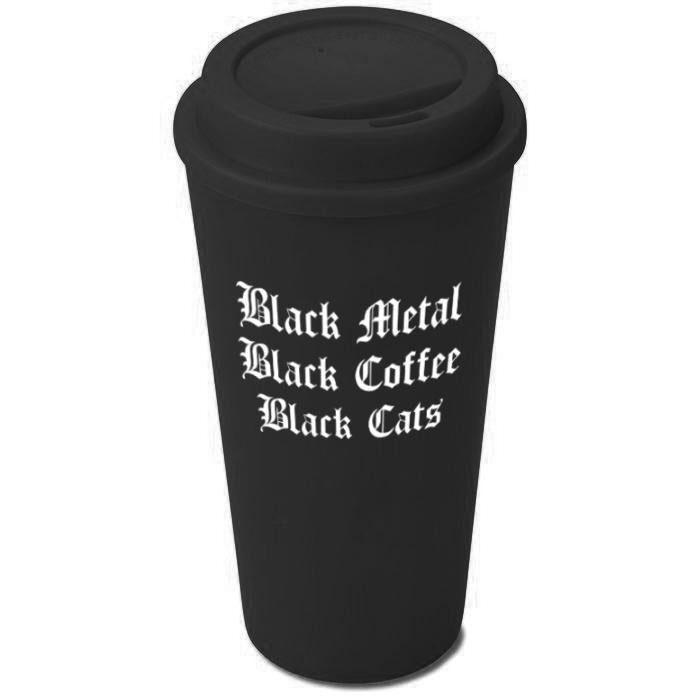 Black Metal Black Coffee - October Mystery Box Travel Cup (LIQUIDATE)