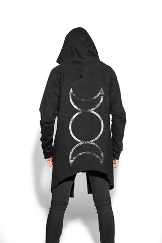 Triple Moon Double Hooded Cloak