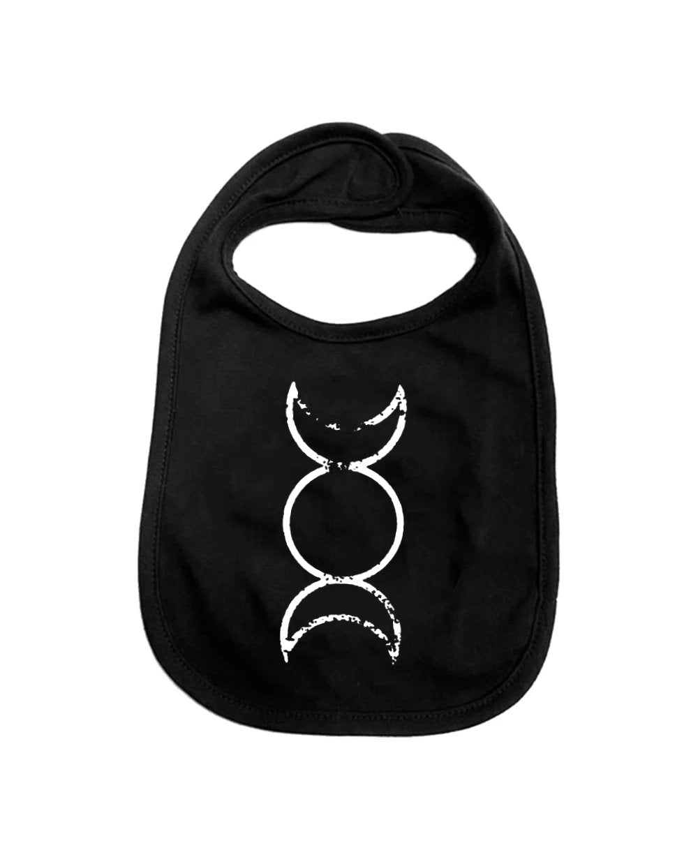 Triple Moon - Baby Bib