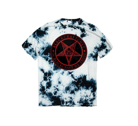 In Blackcraft We Trust - Blue Lunar Dye Tee