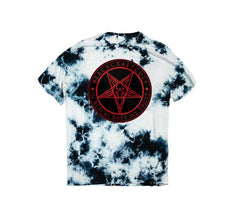 In Blackcraft We Trust - Blue Lunar Dye Tee